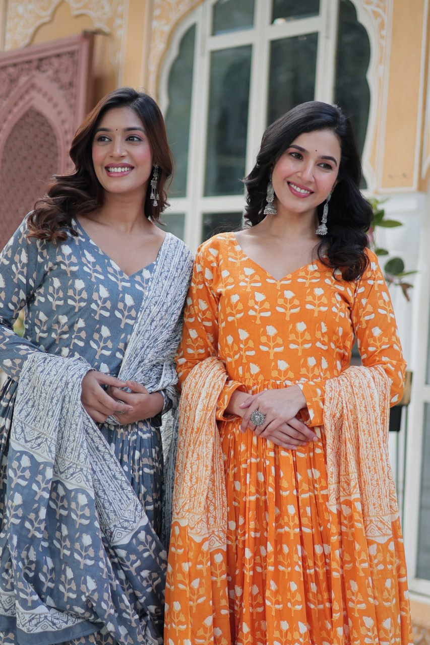 premium designer readymade kurti, pant & dupatta set