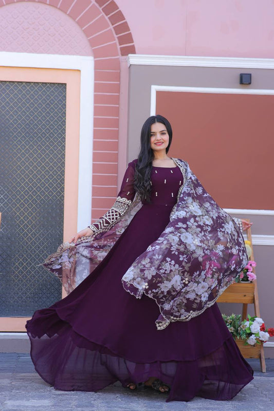 Premium Readymade Gown Dupatta Collections