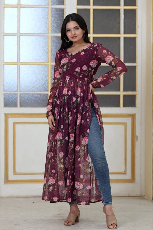 Nayra cut Kurtis are the best way to stay comfortable and stylish at the same time