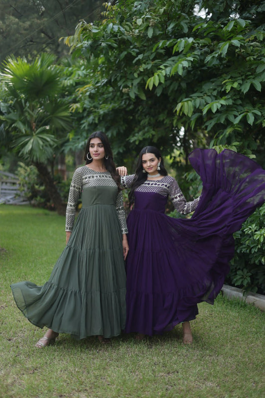 Premium Readymade Designer Gown Collections