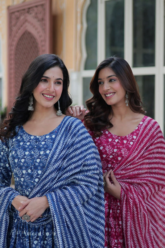 premium designer readymade kurti, pant & dupatta set