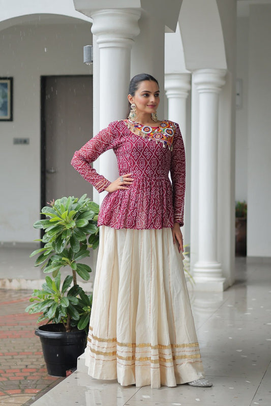 Kora Cotton With Attractive Gota-Patti Lace
