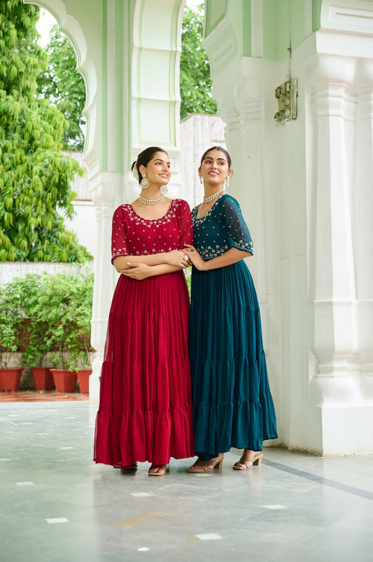 premium designer readymade gown collection